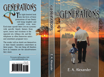 Personal Memoirs Cover Design - Generations