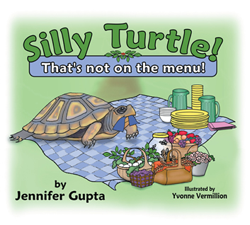 Children's Book Cover Design - Silly Turtle!