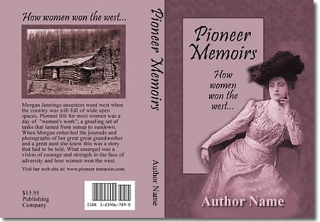 Historical book cover deisgn sample