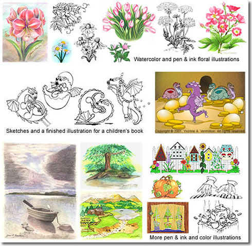Illustrations by Yvonne Vermillion